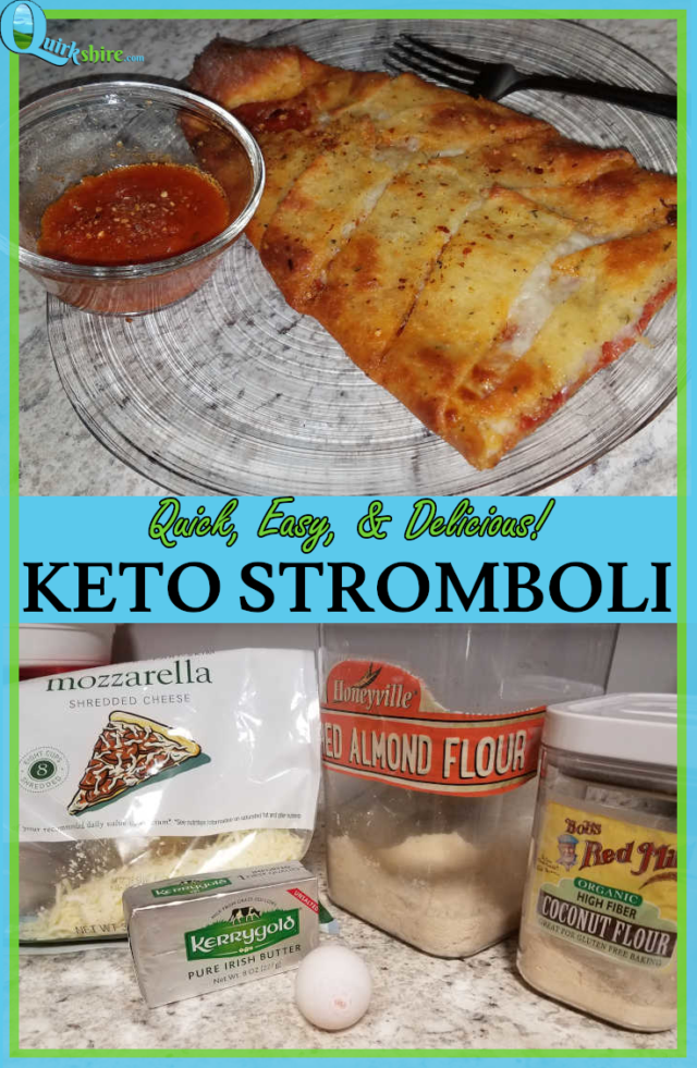 fast and delicious keto stromboli