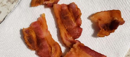 Bacon Chips: Incredibly Fast and Easy Low Carb Keto Chip