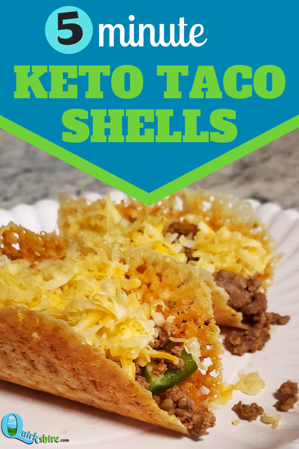 Quirkshire keto taco shells recipe