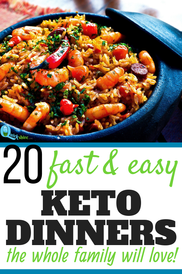 20 fast & easy keto dinners the whole family will love!