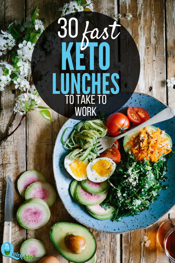 30 fast and easy keto lunches to pack for work