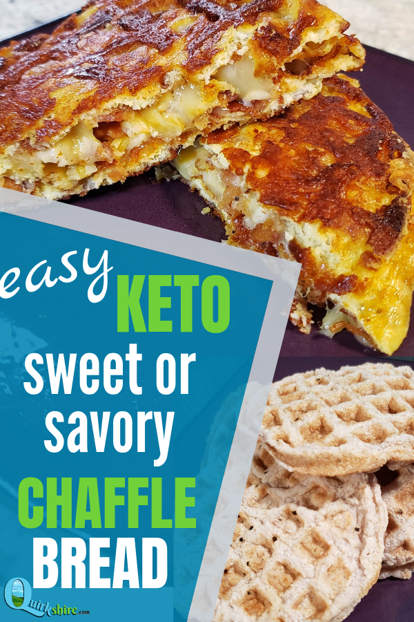 Savory Chaffles with Almond Flour