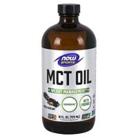 NOW Sports Nutrition, MCT (Medium-Chain triglycerides) Oil, Vanilla Hazelnut, 16-Ounce