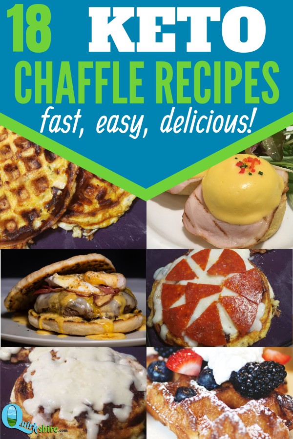 These 18 keto chaffle recipes are so good - you need to try them all! #chaffle #ketochaffle