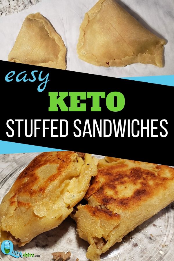 These easy keto stuffed sandwiches are an awesome low carb, keto copycat of Hot Pockets. Super easy to make and so versatile! They're great for satisfying a sandwich craving! #ketosandwich #ketodiet #ketorecipe