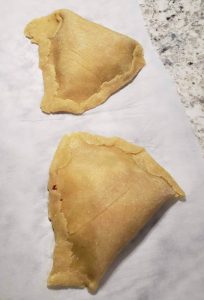 Pinch the keto hot pockets closed prior to cooking
