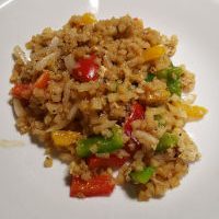 Keto Cauliflower Fried Rice recipe