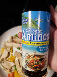 Coconut aminos are the perfect, healthy substitute for soy sauce