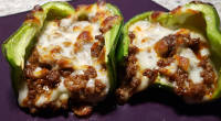 Oozy, melty mozzarella cheese on these low carb Philly cheesesteak stuffed peppers makes these irresistible for the whole family!